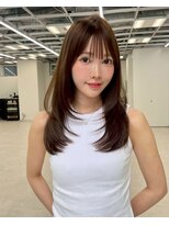 ユーフォリア 銀座本店(Euphoria)&nbsp;ロングカット レイヤーカット 透明感カラー