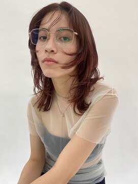 プロス(Pros) 表参道/ブリーチなし/レイヤーカット/ヘアセット