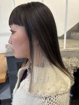 ヘアークラフト(Hair Craft) ホワイト×インナーデザインカラー【岡山問屋町】