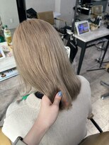 アジールヘア 所沢プロペ通り店(agir hair) ミルクティーベージュ