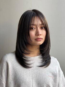 ブラウヘアアンドケア(care) 顔周りレイヤー