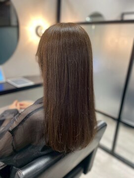 バブルス 久米川店(BUBBLES) 透明感カラー◎グレージュ