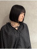 内巻きボブ