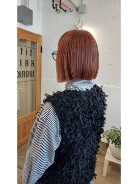 チチヘアーワークス(titi HAIR WORKS) ダブルカラーボブ