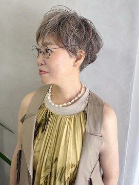 ラトリエコンタン(L´atelier Content) 【Lateliercontent MIHO】40代50代60代ツーブロック丸みショート