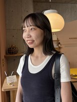 マルソー&nbsp;岡山ボブオリーブカラー髪質改善トリートメントミディアム