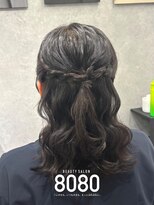 はればれ 桜木町 関内(8080) ねじりハーフアップ