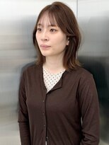 チグン(Jigun) 【韓国風お顔まわりカット】結ぶ方にもおすすめ