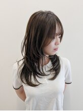【小倉駅1分/韓国風レイヤー】骨格を見極める似合わせカット!結んでも可愛いトレンドヘアをご提案