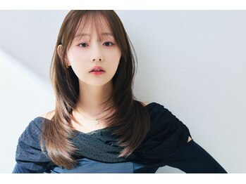 エトル バイ コムマティス 恵比寿駅前店(etre by comme Matisse)の写真/絶妙なニュアンスが決め手*骨格に合わせた顔周りレイヤーで自然に小顔魅せ＆垢抜け♪[恵比寿駅/髪質改善]