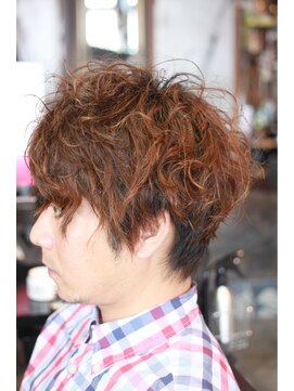 オーバーキャプテンネイキッド(OVER CAPTAIN NAKED) お洒落メンズstyle＊アシメＭＩＸパーマ