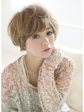 ロエナ(ROENA) クラシカルデジタルパーマバレイヤージュロブ