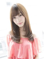 サロンドミルク 原宿(salon de MiLK)&nbsp;【salon de MiLK 原宿】アッシュベージュ×毛先ワンカール