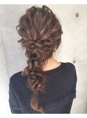 大人可愛いダウンスタイル