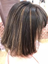 美容室 シャルドン ボブ ウィービング・メッシュ