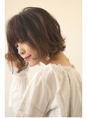 大人可愛い◎20代30代40代イメチェンフルバング似合わせカット