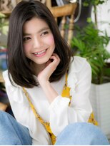 カバーヘア ブリス 戸田公園西口店(COVER HAIR bliss) 重軽☆黒髪艶カラーレイヤーミディアムg戸田公園20代30代40代!