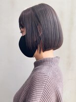 アルバム 銀座(ALBUM GINZA)&nbsp;ナチュラルボブ_ボブルフクールショートピンクベージュ_ba312231