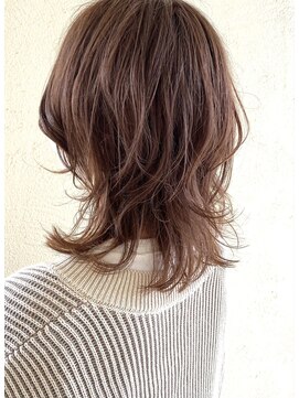 キャパジャストヘアー(CAPA just hair) ひし形ミディ_くびれウルフ