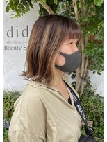 ディディ イック(didi ic)&nbsp;外はねボブスタイル