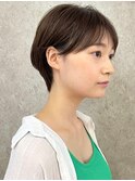 大人ショートボブ/ショートヘア/イルミナカラー/前髪あり[調布]