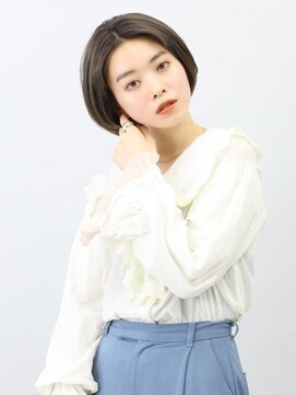 ヘアーサロン ソシエ 二子玉川店 透明感/アッシュカラー/センターパート[二子玉川/二子玉川駅]