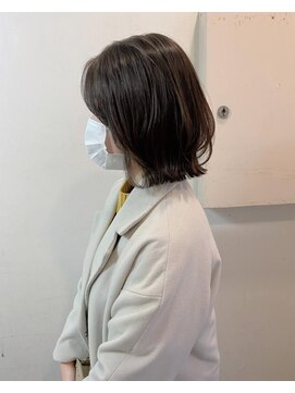 キャンバス バイ ネオリーブ 横浜西口(Canvas by neo.) バッサリカット ボブレイヤー 楽ちんヘア 【sk】