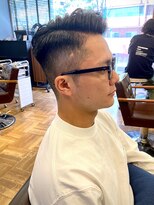 アイリーヘアデザイン(IRIE HAIR DESIGN) 【IRIE HAIR赤坂】ビジネスマン×七三分け×刈り上げ