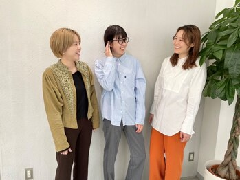 リュンヌ(Lune)の写真/お客様1人1人と丁寧に向き合いたいから…最後まで貴方の専属女性Stylistが担当。指名クーポン多数ご用意★