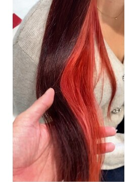 エフエフヘアー(ff hair) back style☆イヤリング&インナーカラーvol.772