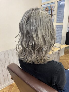 ビー オン ディー ヘア 池袋(BonD hair) ＃シナモンベージュ【池袋/髪質改善/ハイライト】