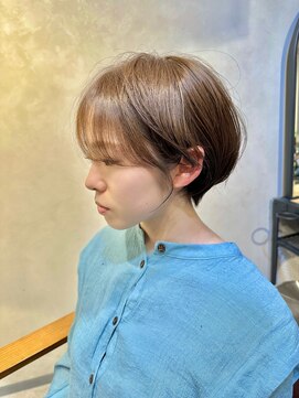 ナンバー 六本松(Number) 【number山崎友雅】ショート/ボブ/前髪カット/ハイライト/脱白髪