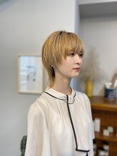 アンドチル 渋谷(AND CHILL) マッシュウルフ/ブリーチ/抜きっぱなしハイトーン　渋谷