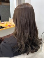 クレア 岡崎南店(CREA)&nbsp;ダメージ軽減ケアカラー♪シフォンブラウン
