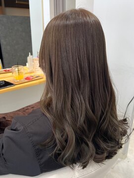 クレア 岡崎南店(CREA) ダメージ軽減ケアカラー♪シフォンブラウン