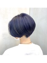 レガロヘアアトリエ(REGALO hair atelier) 韓国風ネイビーカラー【水戸/水戸駅】