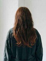 エクファ ヘア シェリル 草津 南草津店(ex-fa hair cherir)&nbsp;イメチェンハッシュカットフルバングに合わせカットレッド