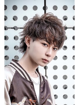 オーシャントーキョー 心斎橋(OCEAN TOKYO WEST) 波巻きパーマメンズツイストスパイラルパーマツーブロック