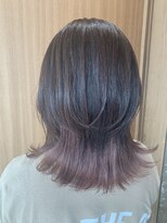 アース 三田南ウッディタウン店(HAIR&MAKE EARTH)&nbsp;20代30代40代50代大人かわいいピンクベージュすそカラー