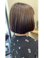 アルター(aL ter)&nbsp;ナチュラルブラウンカラー×ショートボブ【アルター 鎌取 市原】