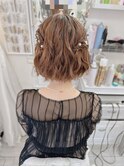 ショートボブハーフツイン