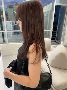 ローレンアオ(LOREN AO) ミルクティベージュオリーブダブルカラーラベンダー