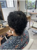 スパイラルパーマ/メンズウルフ/メンズパーマ