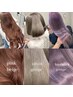 [ホワイトブリーチ使用]ブリーチ+フルカラー+TOKIOトリートメント￥13900