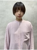 マッシュショート/顔まわりカット/20代