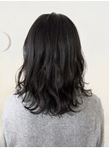 ゆるふわ切りっぱなしボブ