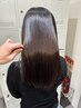 【美髪平日限定】高濃度水素ケア髪質改善ストレート＋さら艶トリートメント