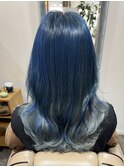 ハイトーン☆シルバーブルーカラー
