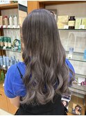 透明感×柔らかグレージュ