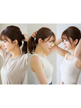 [似合わせカット+極上髪質改善]顔周りも毛先1mmまでこだわったカットであなたの“なりたい”を形にします♪